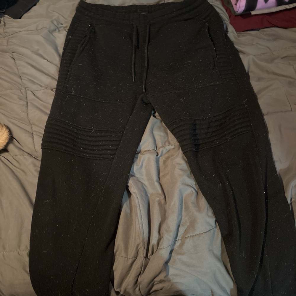 H&M Black Sweatpants for Men